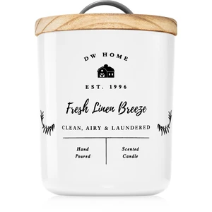 DW Home Farmhouse Fresh Linen Breeze vonná svíčka 264 g