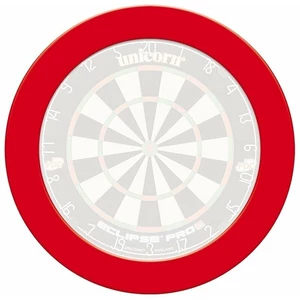 Unicorn Darts Pro Slimline Dartboard Surround Red