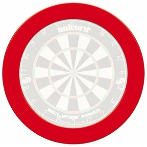 Unicorn Darts Pro Slimline Dartboard Surround Red