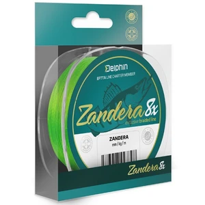 Delphin Zandera 8 Fluo Green 0,12 mm 8,5 kg 150 m