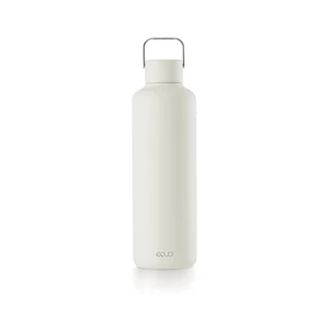 EQUA Timeless nerezová láhev na vodu barva Off White 1000 ml
