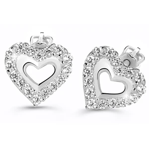 Cutie Jewellery Srdiečkové náušnice Z60213-30-10-X-2