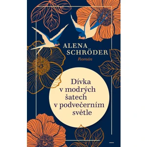 Dívka v modrých šatech v podvečerním světle - Alena Schröder