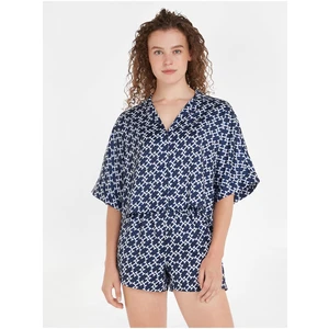 Dark Blue Women Patterned Pyjamas Tommy Hilfiger Underwear - Women