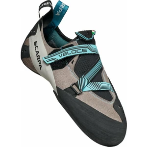 Scarpa Chaussons d'escalade Veloce Woman Light Gray/Maldive 39,5