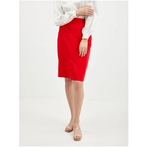 Orsay Red Ladies Pencil Skirt - Women