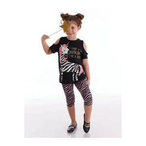 Mushi Unique Zebra Girls Tunic Suit