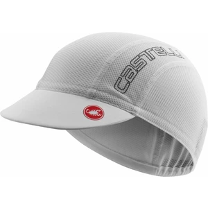 Castelli A/C 2 Cycling Cap White/Cool Gray O singură mărime Șepca pentru ciclism