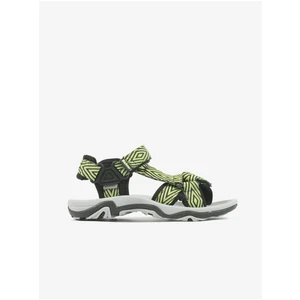 Yellow-black boys patterned sandals Richter - Boys
