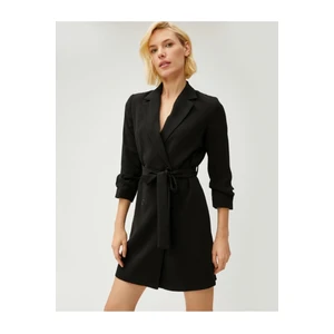 Koton Jacket Dress Double-breasted Buttoned Belted