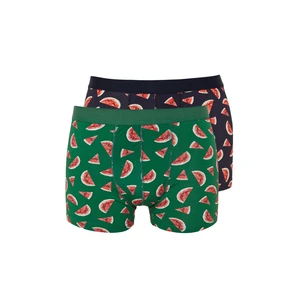 Trendyol Multicolored Men's 2-Pack Boxer