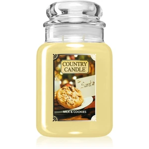 Country Candle Milk & Cookies vonná svíčka 689 g