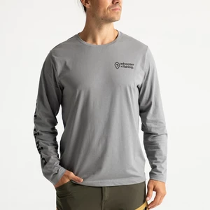 Adventer & fishing Angelshirt Long Sleeve Shirt Titanium S