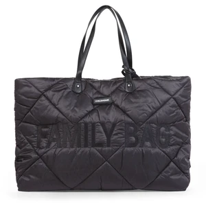 Childhome Family Bag Puffered Black cestovná taška 55 x 40 x 18 cm 1 ks