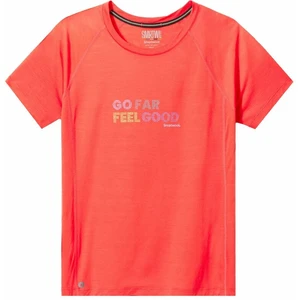 Smartwool Women's Active Ultralite Go Far Feel Good Graphic Short Sleeve Tee Carnival M Koszula outdoorowa