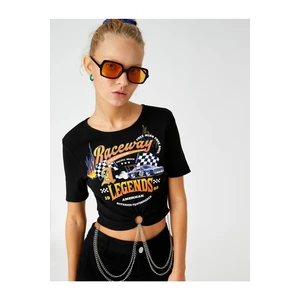 Koton T-Shirt - Black - Regular fit