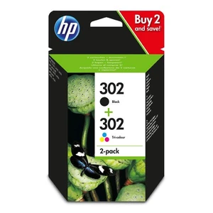 HP č.302, X4D37AE multipack originální cartridge