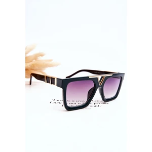 Women's Sunglasses V130037 Black and Green