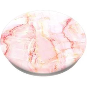 Stojan na mobil POPSOCKETS Rose Marble N/A, ružová, biela