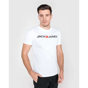White T-shirt with Jack & Jones print