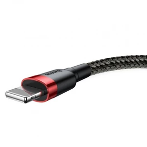 Baseus Cafule Cable USB/Lightning 2.4A 1m, piros/fekete