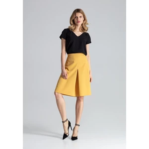 Figl Woman's Skirt M667 Mustard