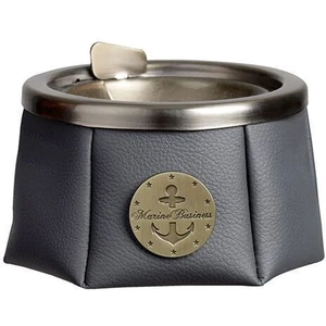 Marine Business Ashtray With Lid Premium Antracita Windproof