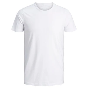 Jack&Jones Pánské triko JJEBASIC O-NECK TEE 12058529 OPTICAL WHITE XL