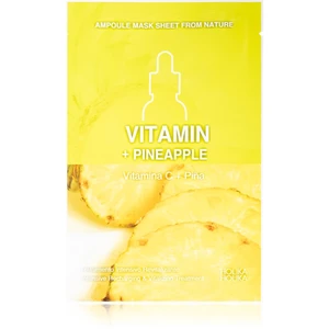 Holika Holika Ampoule Mask Sheet From Nature Vitamin C + Pineapple plátenná maska s energizujúcim účinkom