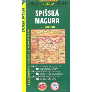 1107 Slovensko, Spišská Magura   / Turistická mapa SHOCart