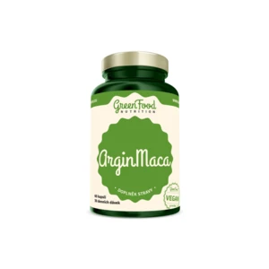 GreenFood Nutrition GreenFood ArginMaca 60 kapslí