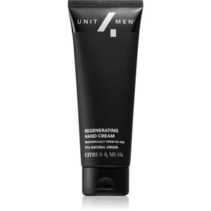 Unit4Men Regenerating hand cream regeneračný krém na ruky Citrus and Musk 75 ml