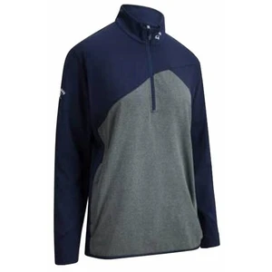 Callaway Aquapel 1/4 Zip Mens Sweater Peacoat XL