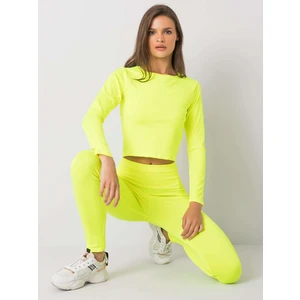 Fluo yellow sports suit Patrice