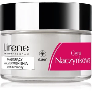 Lirene Face Cream denný zjednocujúci výživný krém pre citlivú pleť so začervenaním 50 ml