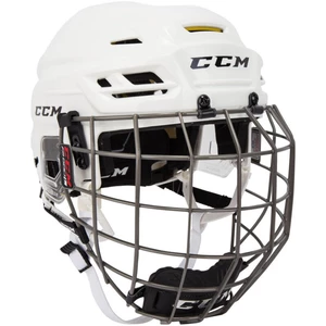 CCM Eishockey-Helm Tacks 310 Combo SR Weiß M