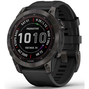 Garmin Garmin fenix 7 PRO Sapphire Solar, Titan Carbon Gray/Black SB 010-02540-21