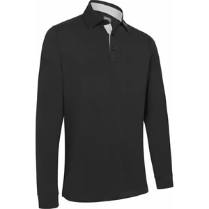 Callaway Mens Long Sleeve Performance Polo Caviar L