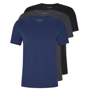 Hugo Boss 3 PACK - pánske tričko BOSS Regular Fit 50475285-497 M