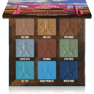 Jeffree Star Cosmetics Star Ranch Mini paletka očných tieňov 9x1,5 g