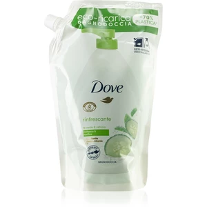 Dove Go Fresh Cucumber & Green Tea sprchový a koupelový gel náhradní náplň 720 ml