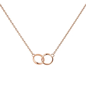 Daniel Wellington Krásny bronzový náhrdelník Elan Unity DW00400166