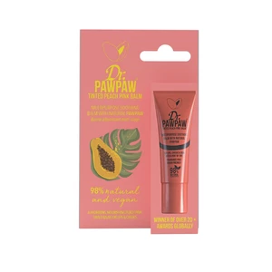 Dr. Pawpaw Peach Pink tónovací balzám na rty a tváře 10 ml