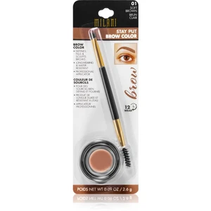 Milani Stay Put pomáda na obočie 01 Soft Brown