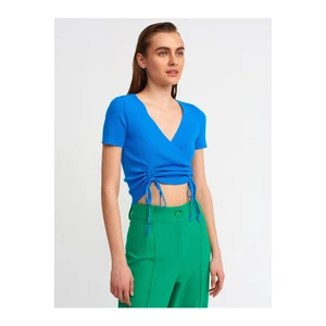 Dilvin Blouse - Navy blue - Fitted
