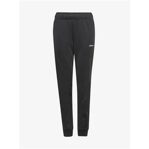 Černé holčičí tepláky s kapsami na zip adidas Originals Track Pants - unisex