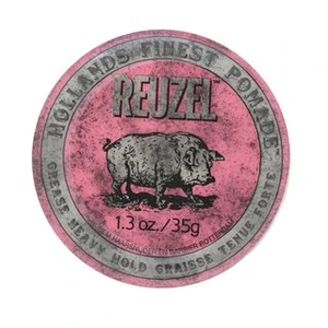 Reuzel Pink Pomade pomáda na vlasy pro silnou fixaci 35 g