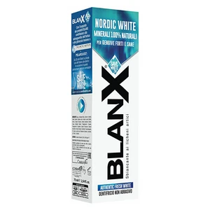 BlanX Nordic White bieliaca zubná pasta s minerálmi 75 ml