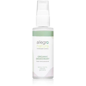 Allegro Natura Organic osviežujúci dezodorant v spreji 30 ml