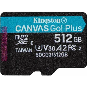 Kingston 512GB microSDXC Canvas Go! Plus U3 UHS-I V30